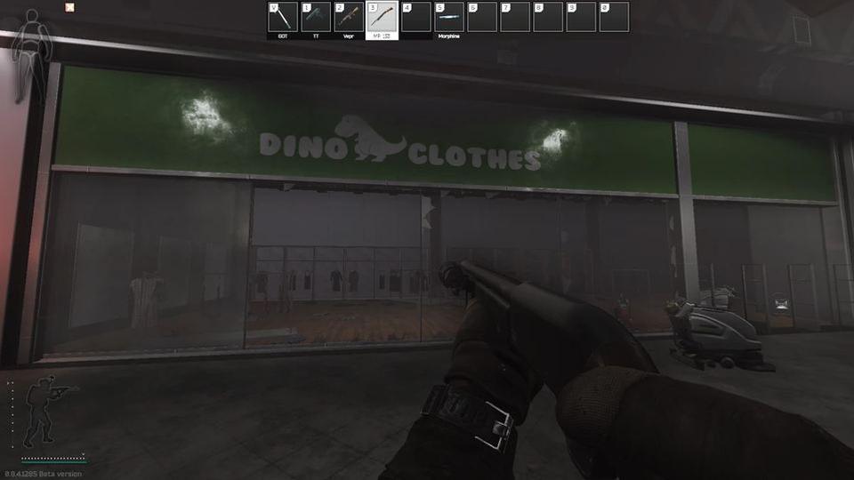 Магазин одежды Dino Clothes на первом этаже