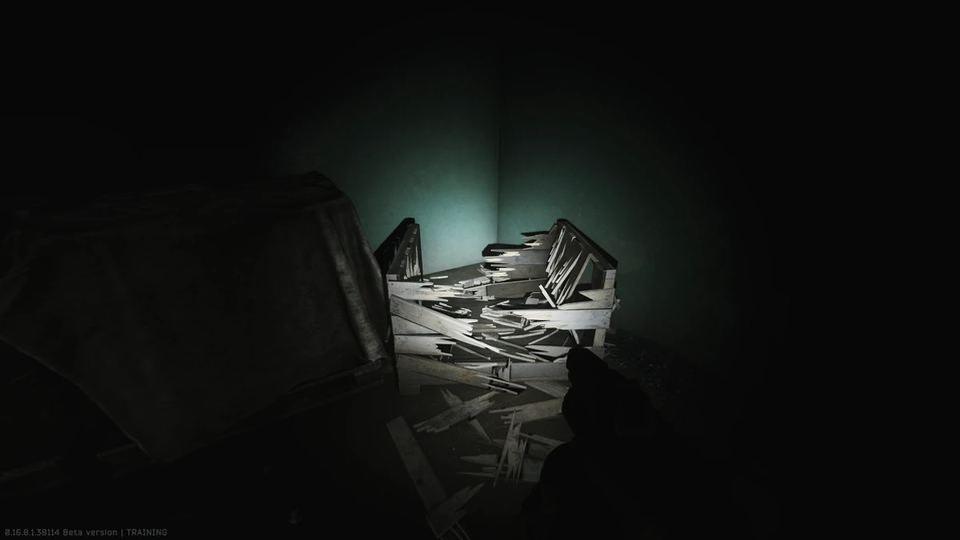 Деревянный ящик для тайника в бункере ЗБ-014