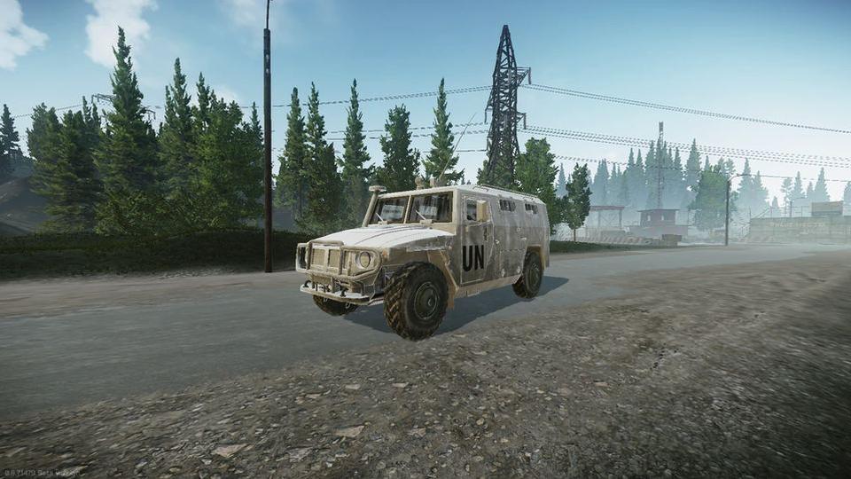 Первый автомобиль Тигр на Таможне